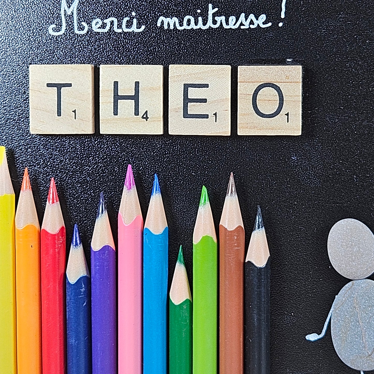 Merci maîtresse ! – Le tableau de Théo