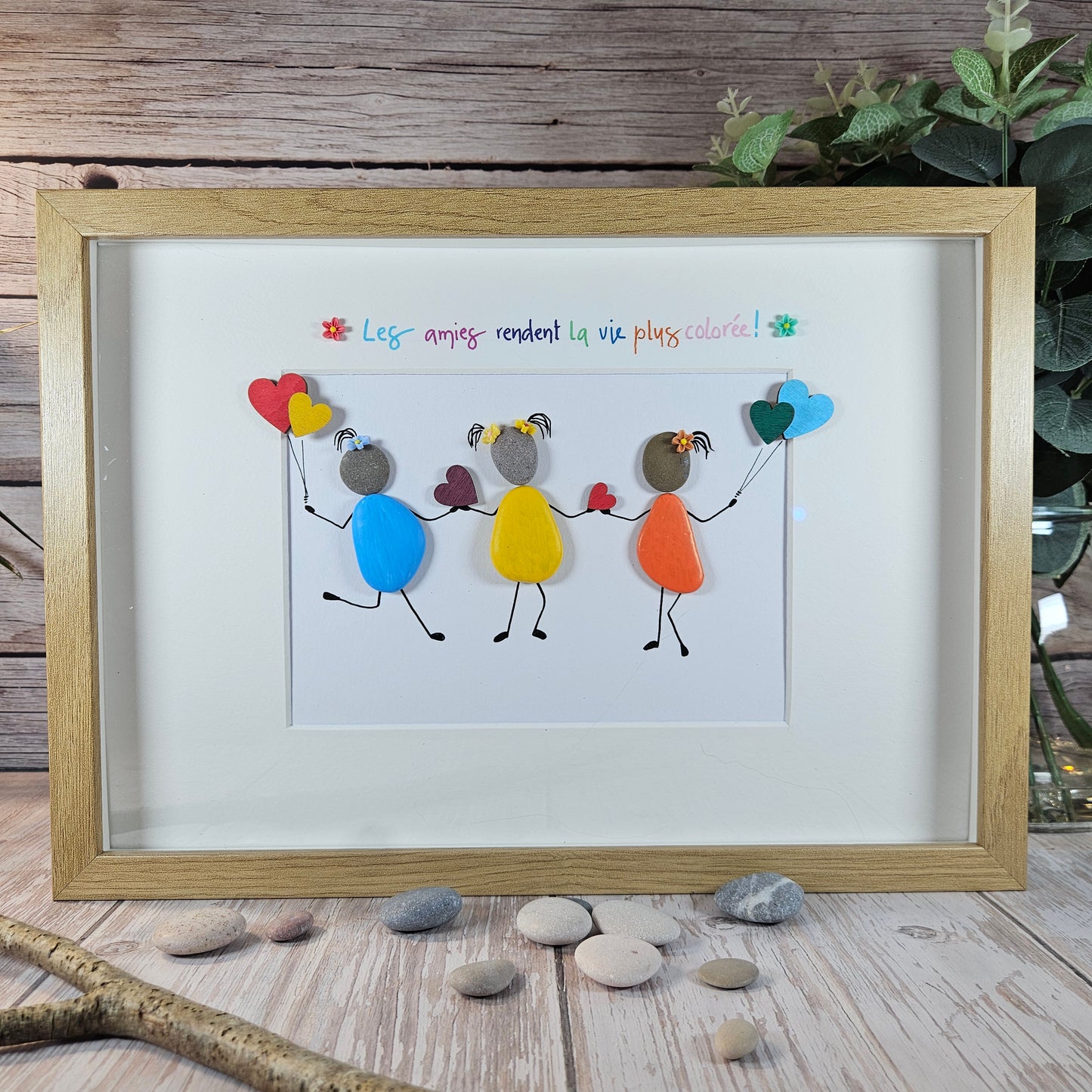 Les amies rendent la vie plus colorée !