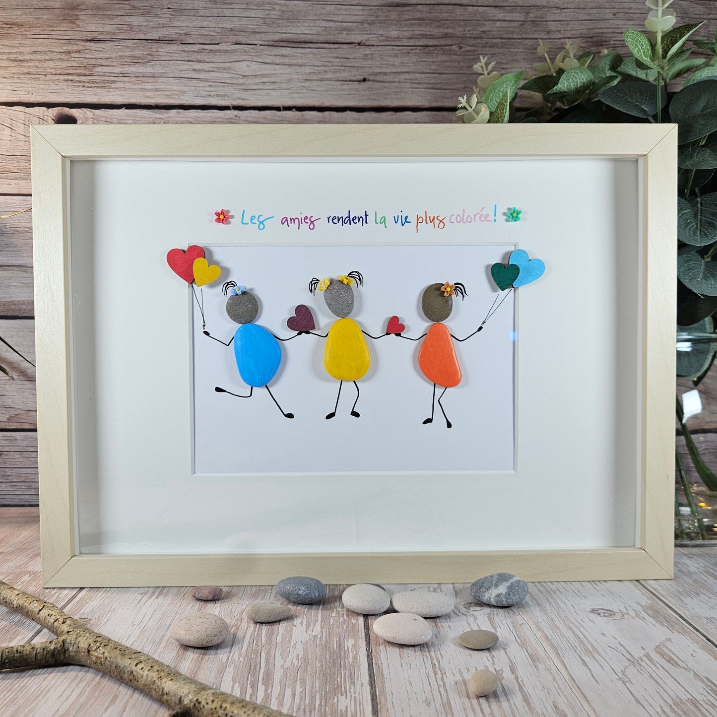 Les amies rendent la vie plus colorée !
