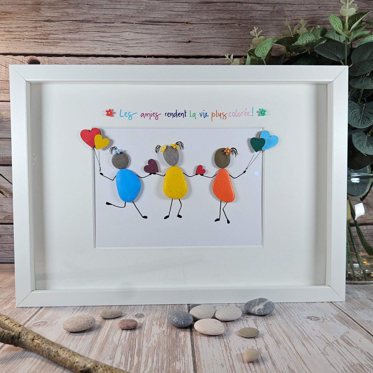 Les amies rendent la vie plus colorée !