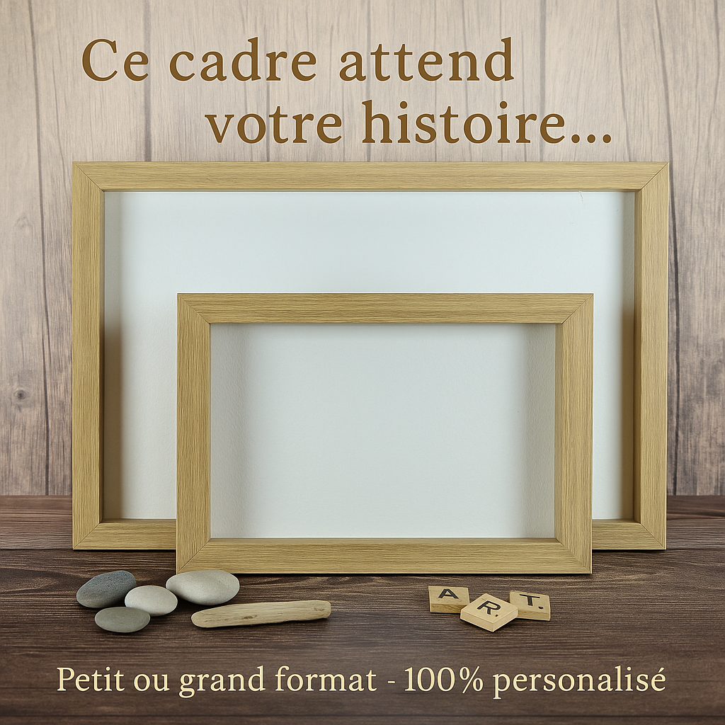 Commande personnalisée – Tableau sur mesure 14,7 cm × 19,6 cm