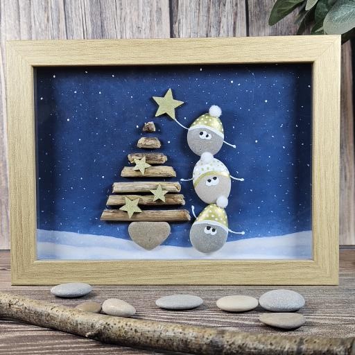 🎄 L’étoile des galets