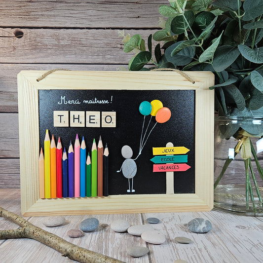Merci maîtresse ! – Le tableau de Théo