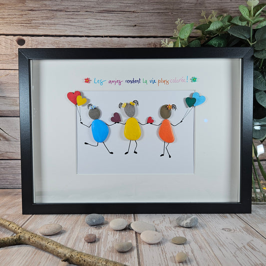 Les amies rendent la vie plus colorée !
