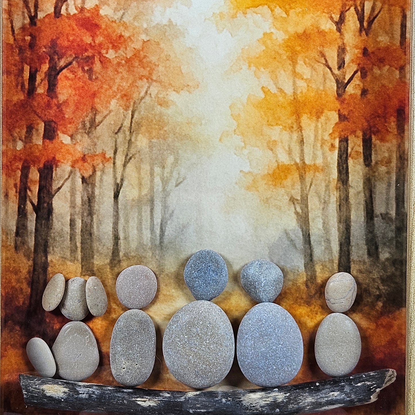 Famille aux couleurs d’automne