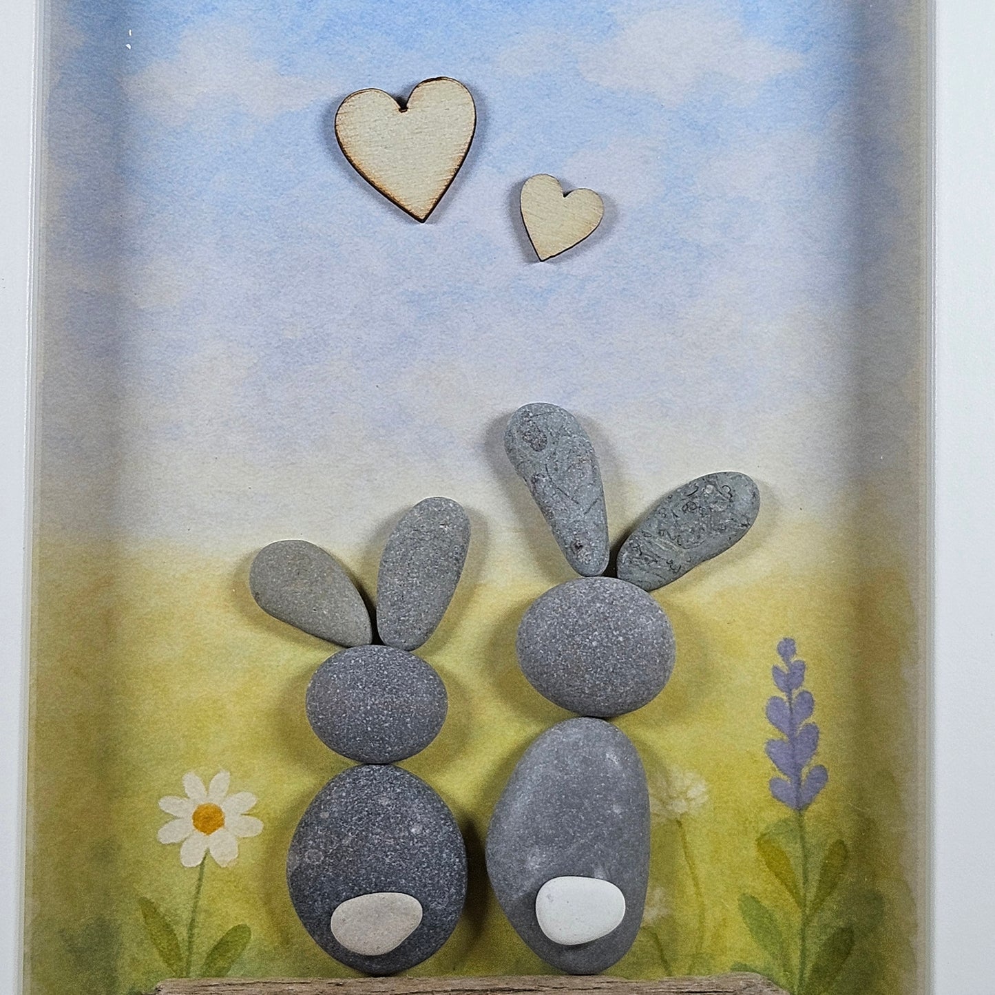 Lapins sous les cœurs