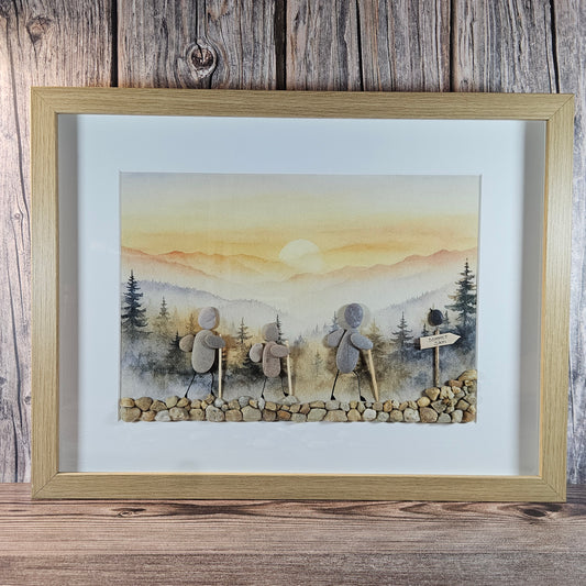 Sous le soleil doré- Tableau XXL