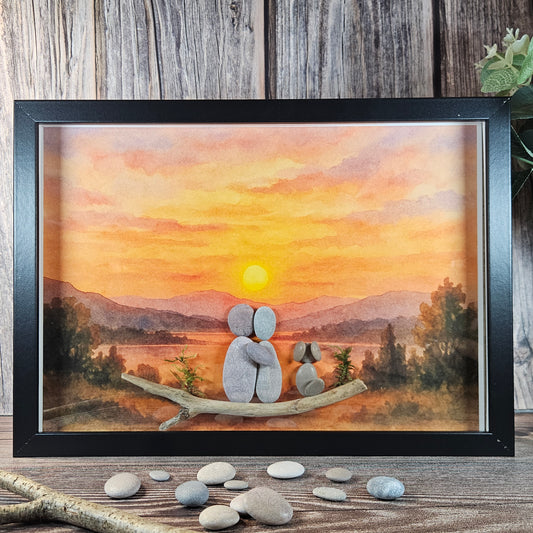 Au coucher du soleil