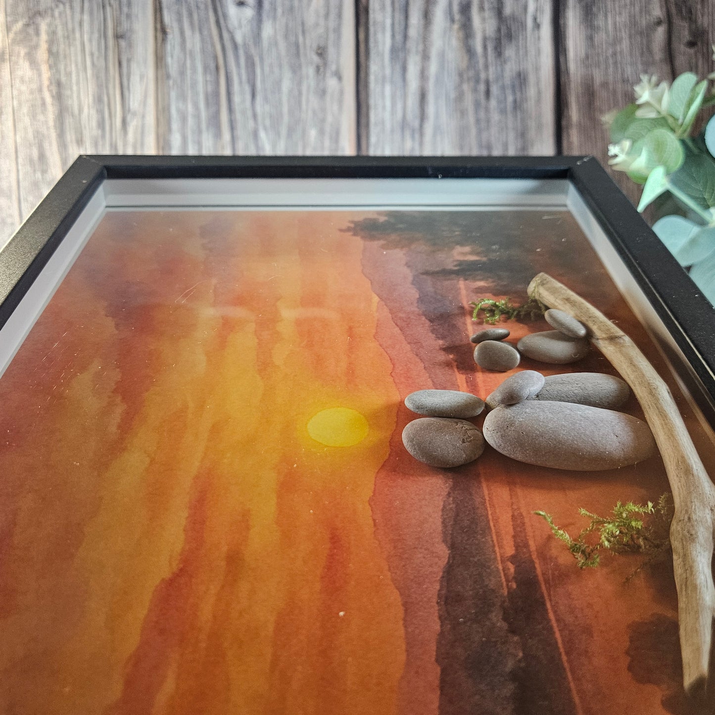 Au coucher du soleil