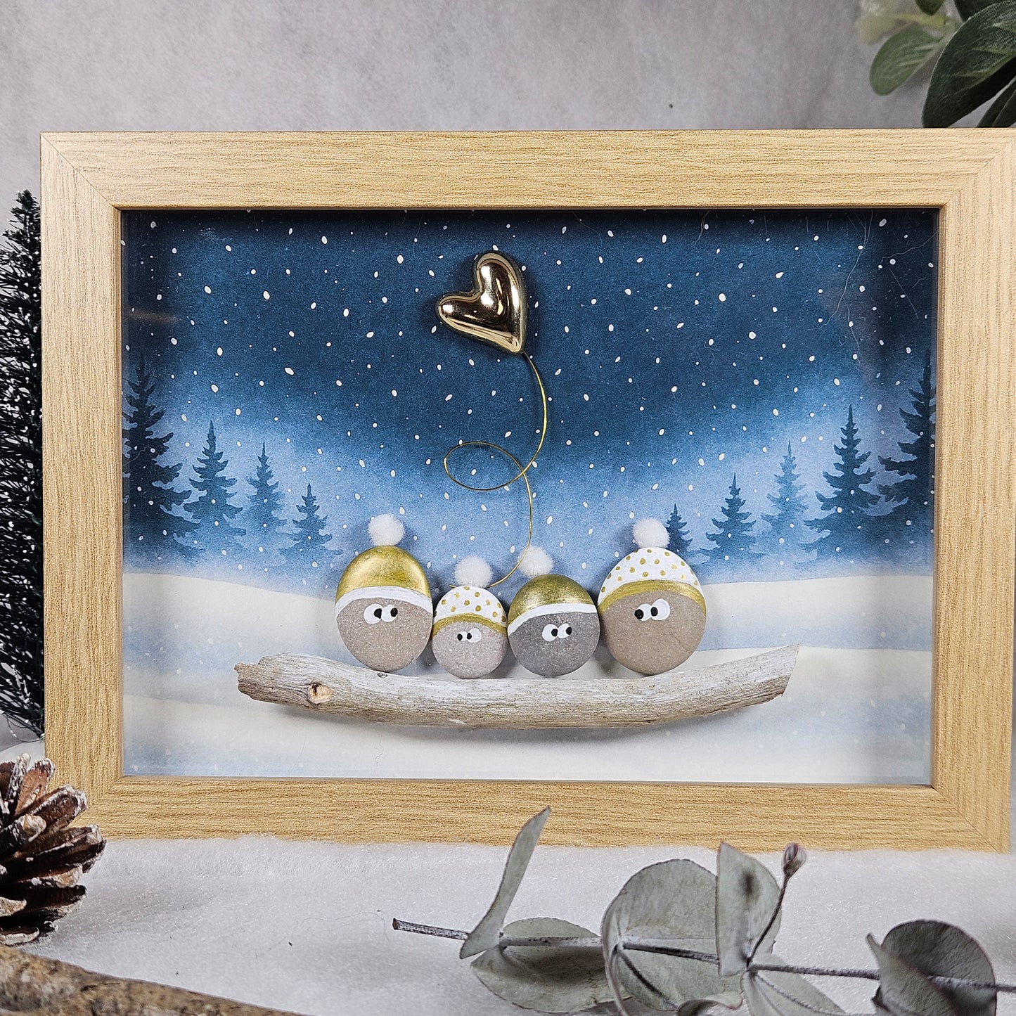 ❄️ Sous le cœur doré