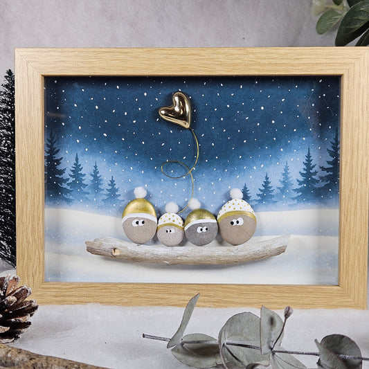 ❄️ Sous le cœur doré