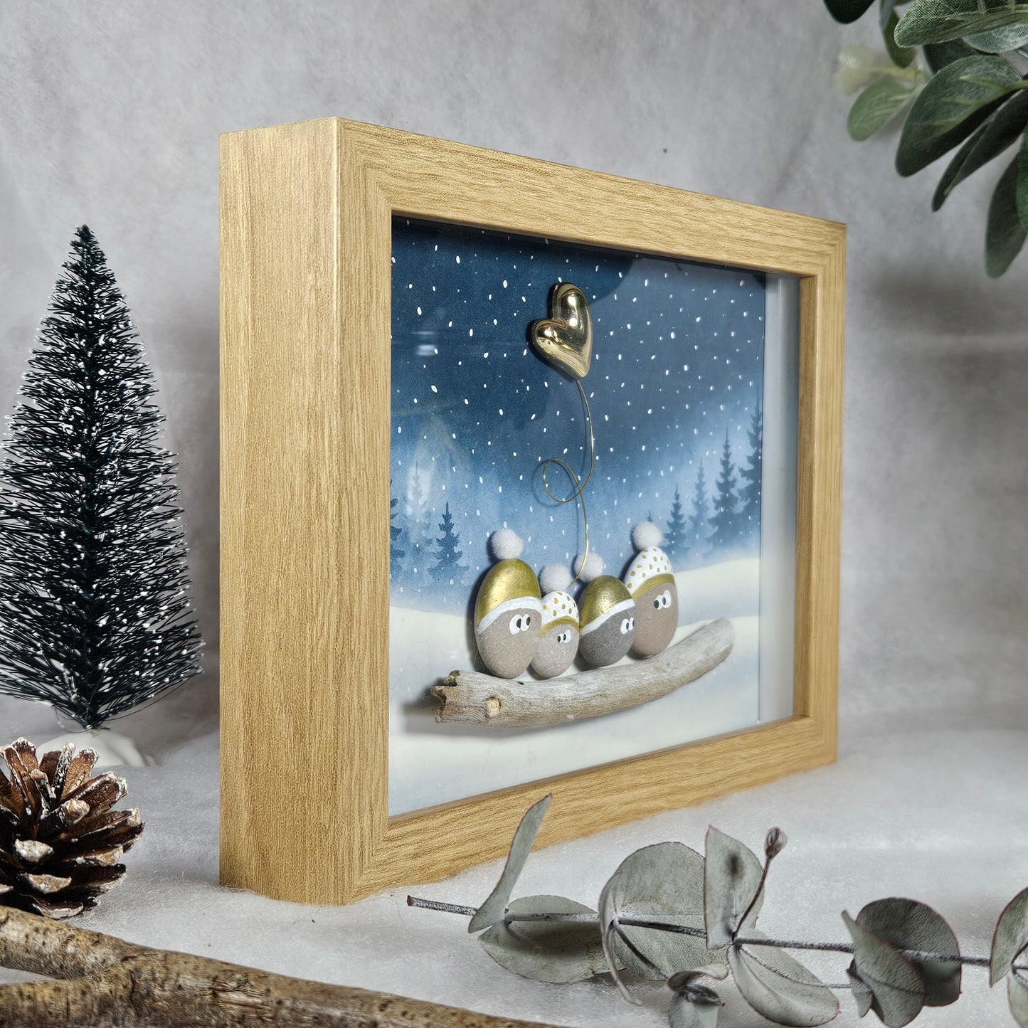 ❄️ Sous le cœur doré